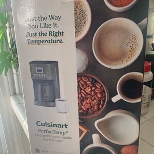 Cuisinart Silver and Black PerfecTemp Coffeemaker